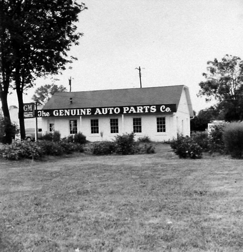 Genuine Auto Parts, Shroyer Road 1957